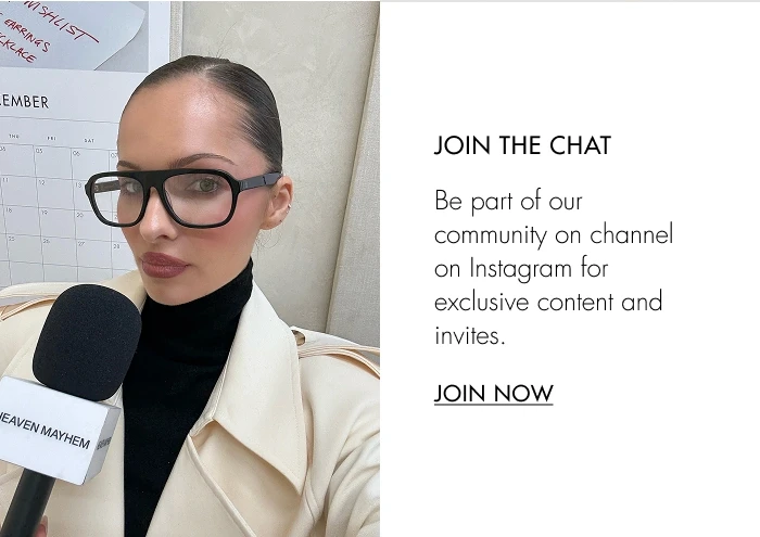 JOIN THE CHAT