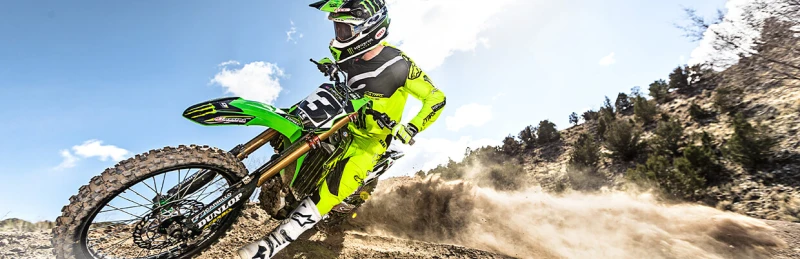 Der Motocrossfahrer