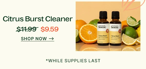 Shop Citrus Burst Cleaner!