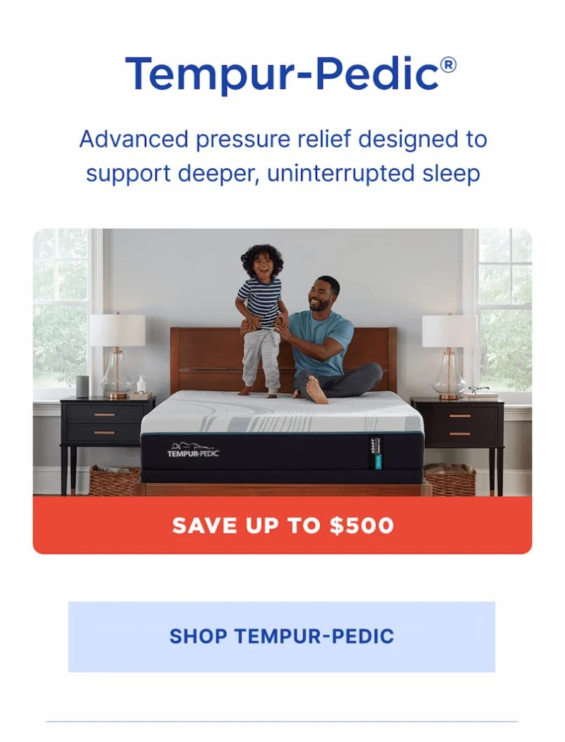 tempur pedic advanced pressure relief and motion for deeper sleep