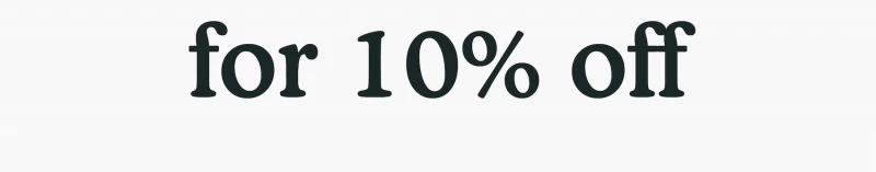 10% Off
