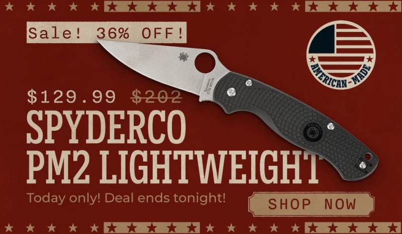 Spyderco PM2 Lightweight