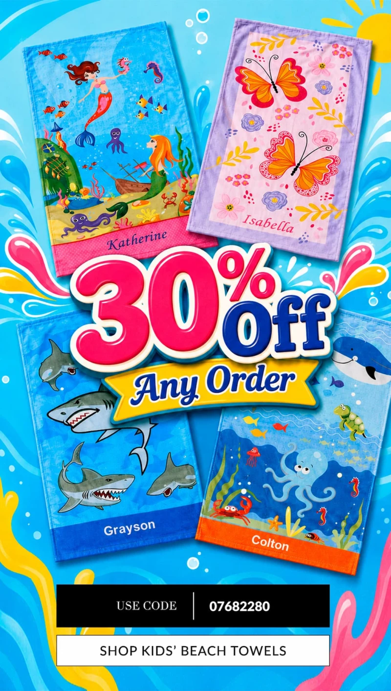 30% Off any order
