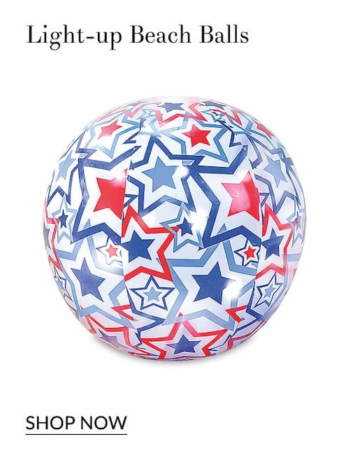 Light up beach balls