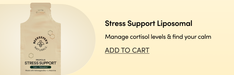 Stress Support Liposomal  Manage cortisol levels & find your calm CTA: ADD TO CART 