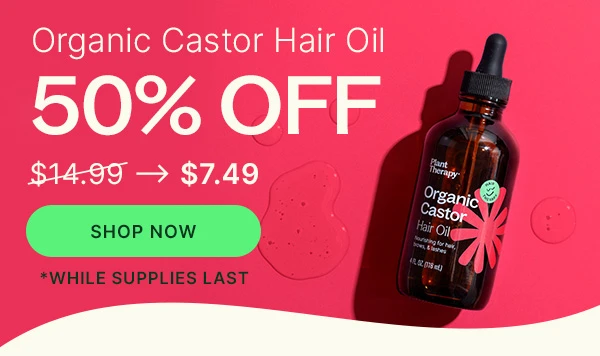 TODAY ONLY: 50% Off Organic Castor Oil