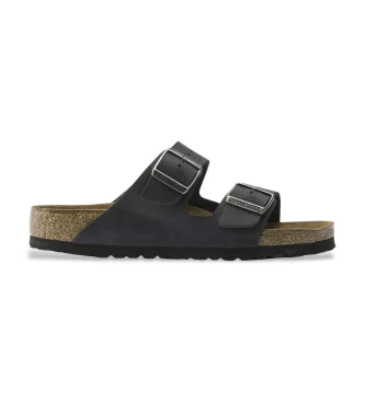 Sandalias de Piel Arizona (Ajuste Regular) negro