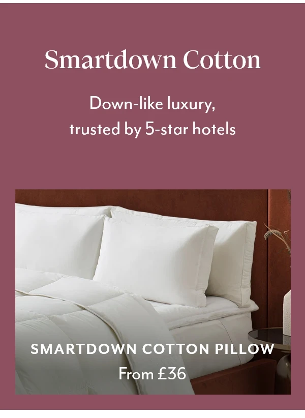 Smartdown Cotton Pillow