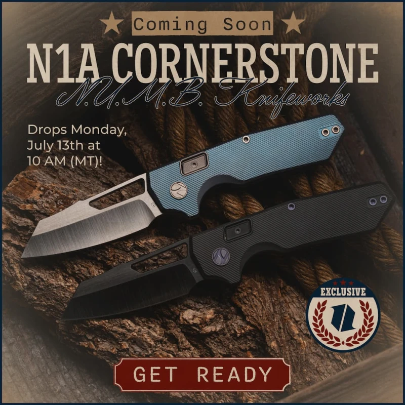 Coming Soon: N.U.M.B. Knifeworks N1A Cornerstone
