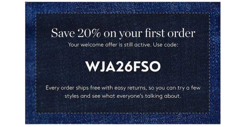 Save 20% on your first order