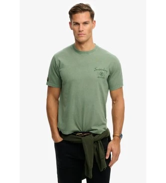 Camiseta Tokyo Narrative Loose verde