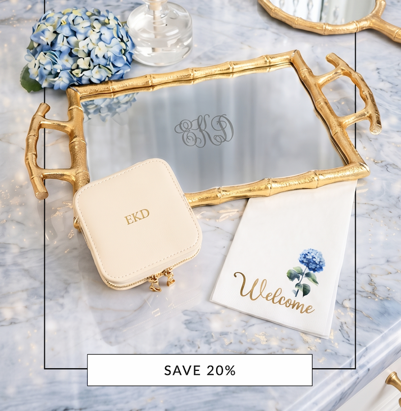 Your 20% Off Won’t Last Forever. Elevate Your Home & Gifts. Use code: SAVE20 [Save 20%]