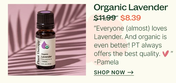 Shop Organic Lavender Deal!