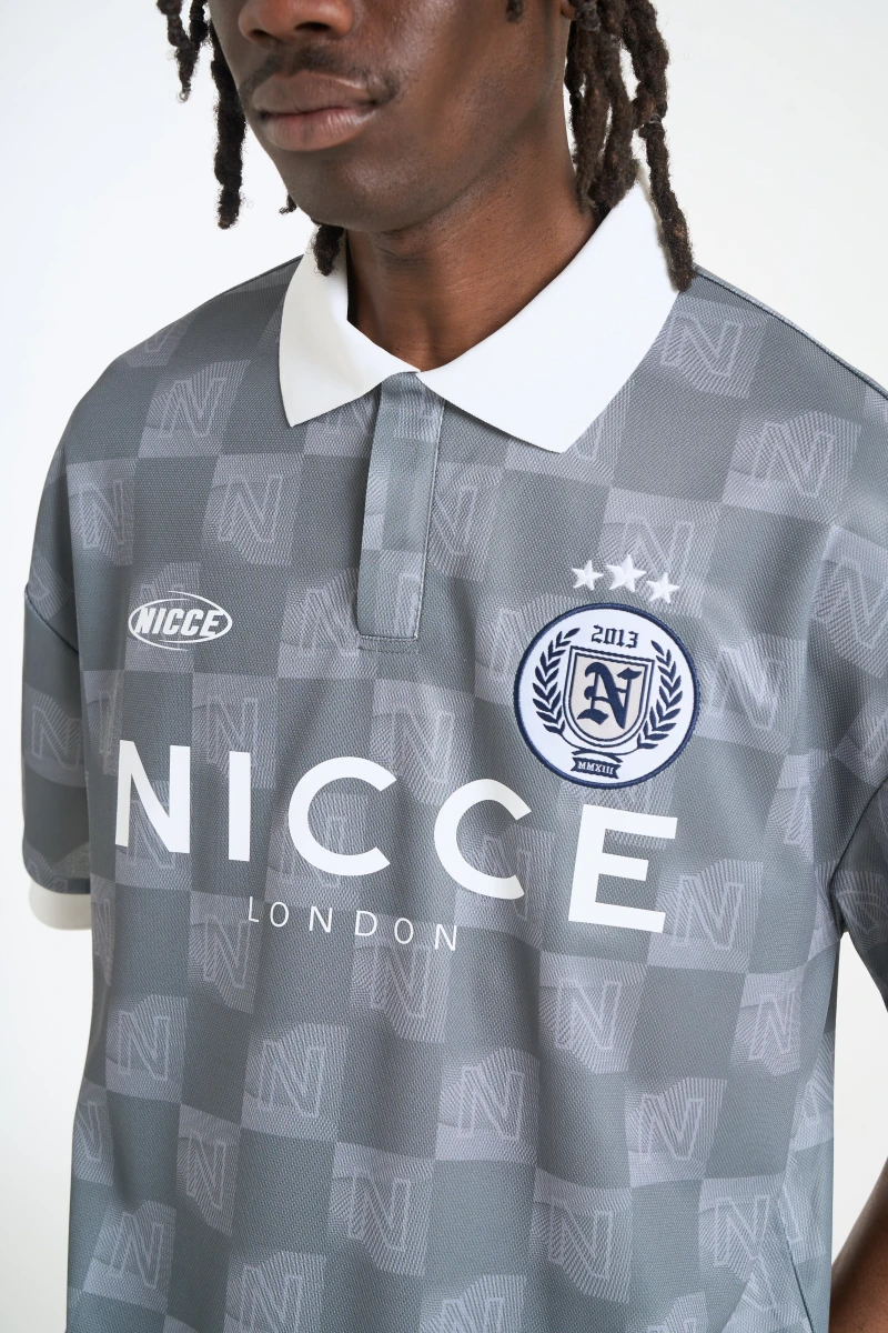 Image of NICCE Mens Stadium Football Shirt | Shadow