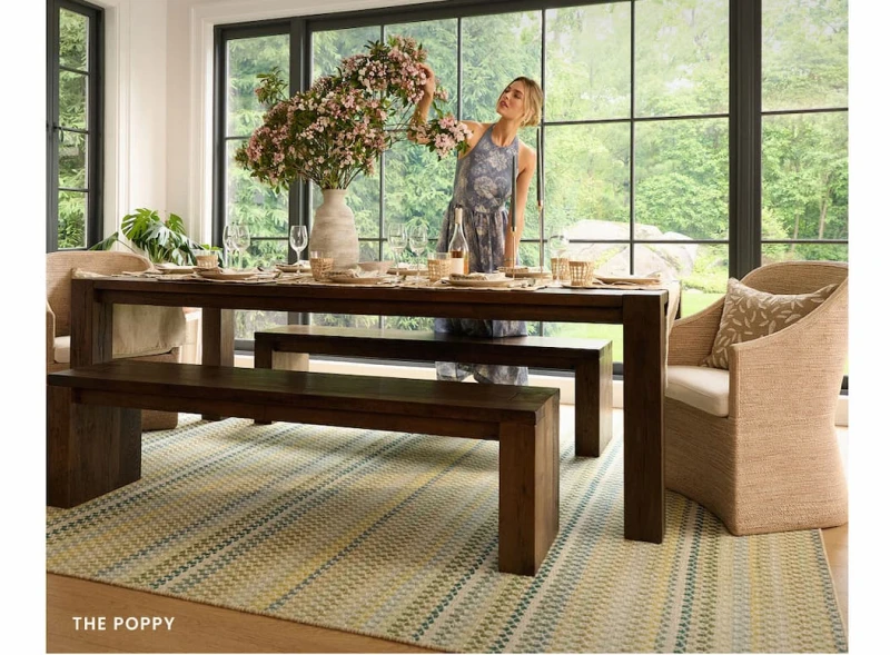 Shop Poppy Handwoven Wool Rug