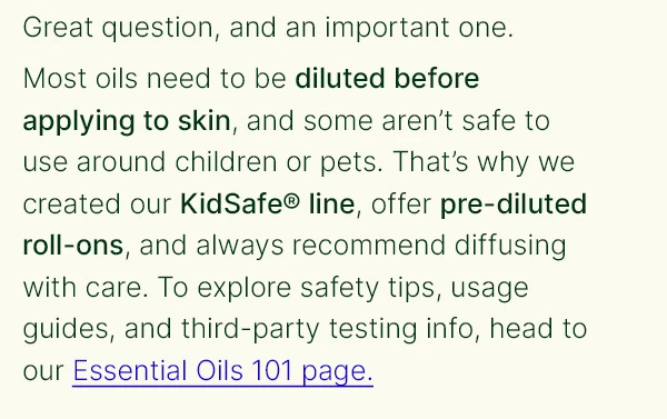 Essential Oils 101