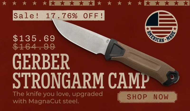 Gerber StrongArm Camp