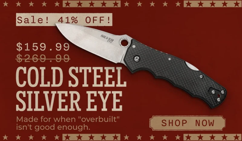 Cold Steel Silver Eye
