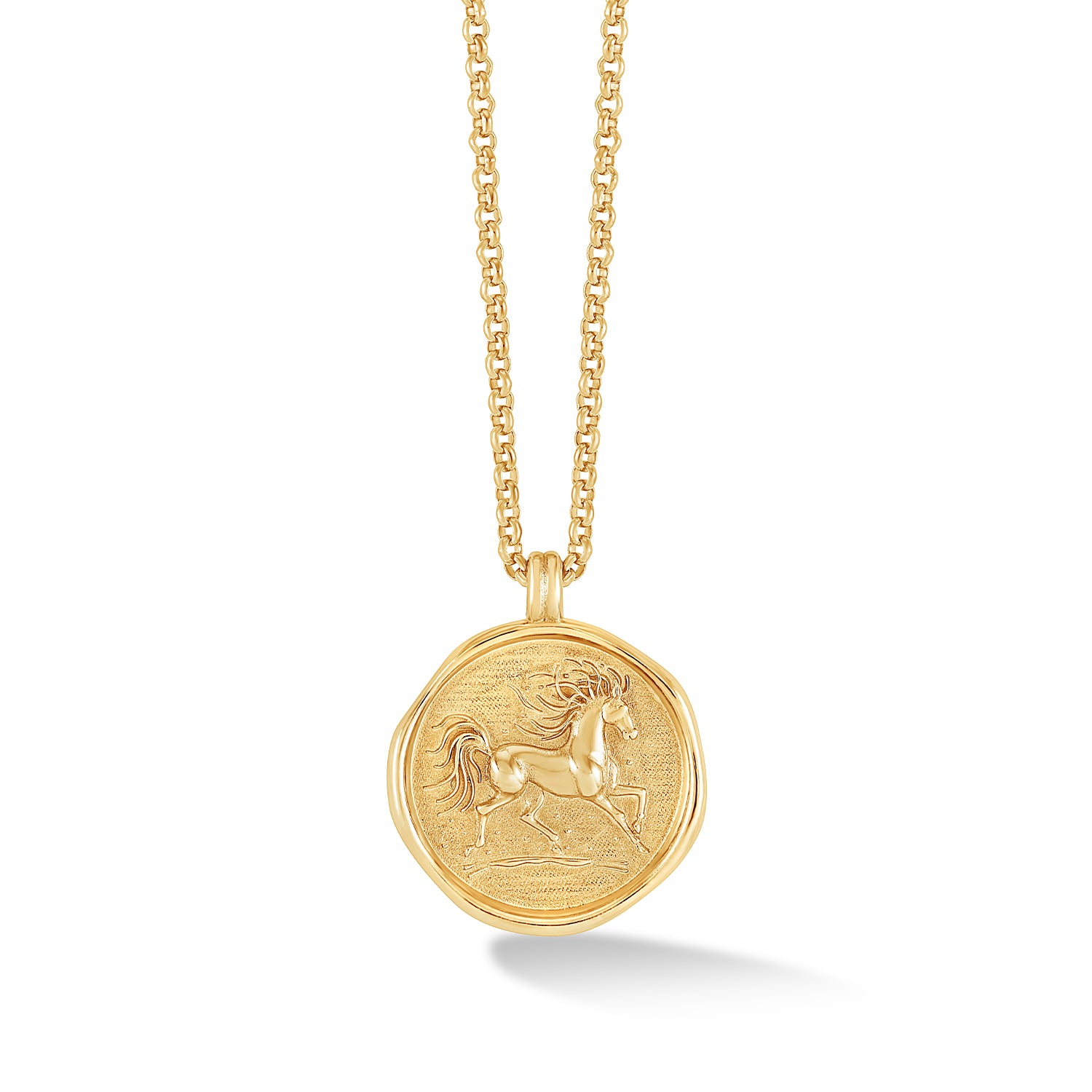 Image of Fire Horse Talisman Necklace