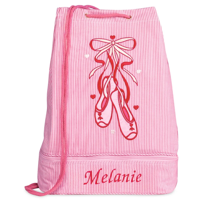 Image of Pink Ballet Personalized Bag