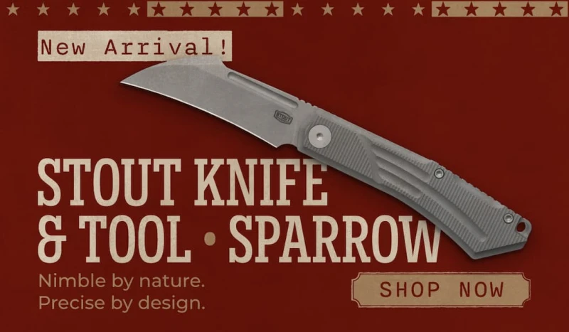 Stout Knife & Tool Sparrow