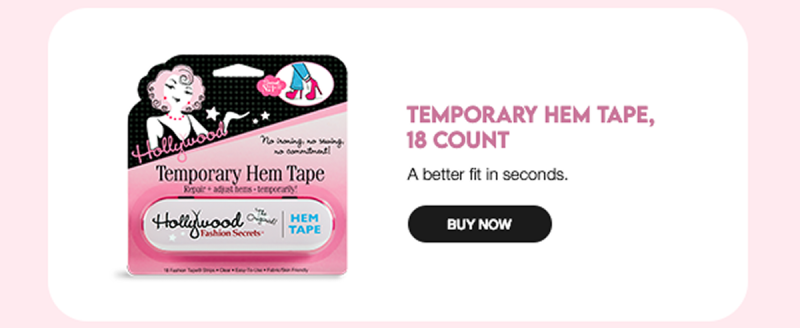 temporary hem tape 18 count