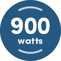 900 watts