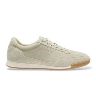 Zapatillas de piel Nitan Lowp beige
