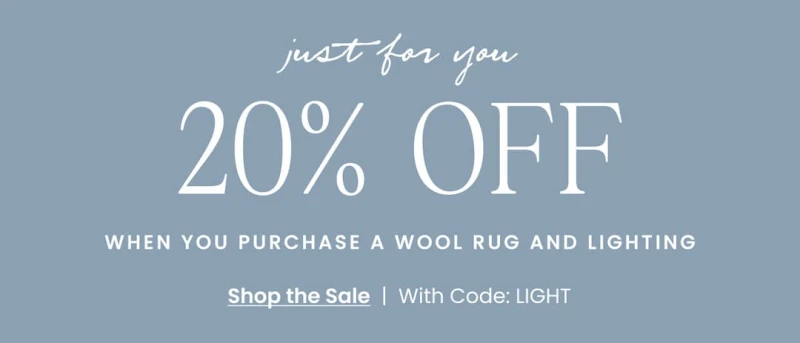 just for you 20% OFF