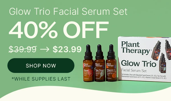 TODAY ONLY: 40% Off Glow Trio Facial Serum Set