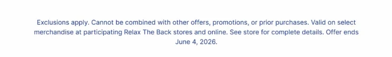 visit a relax the back store to experience these solutions in person