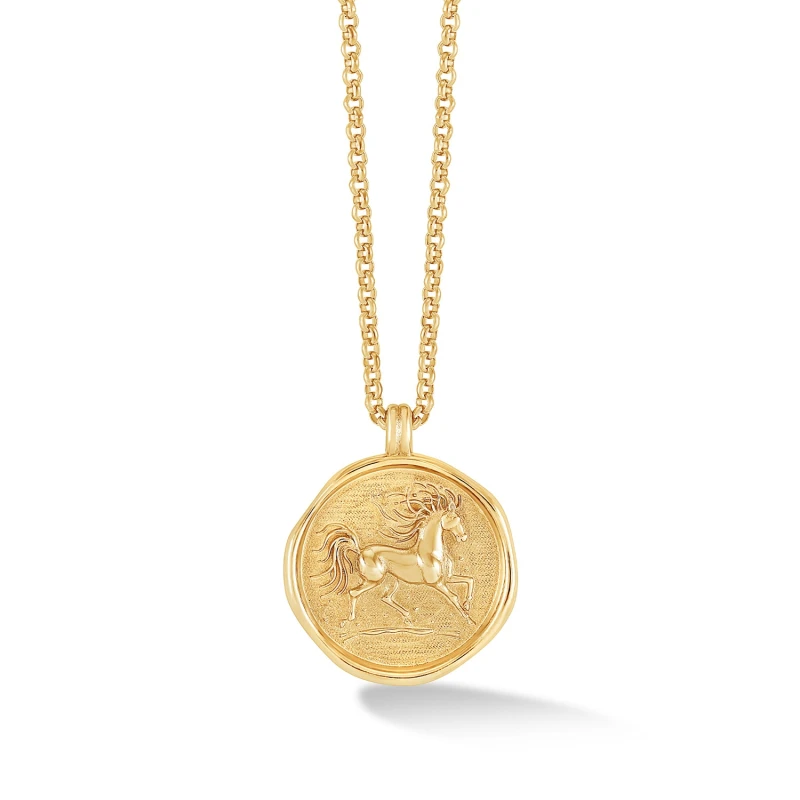 Image of Fire Horse Talisman Necklace