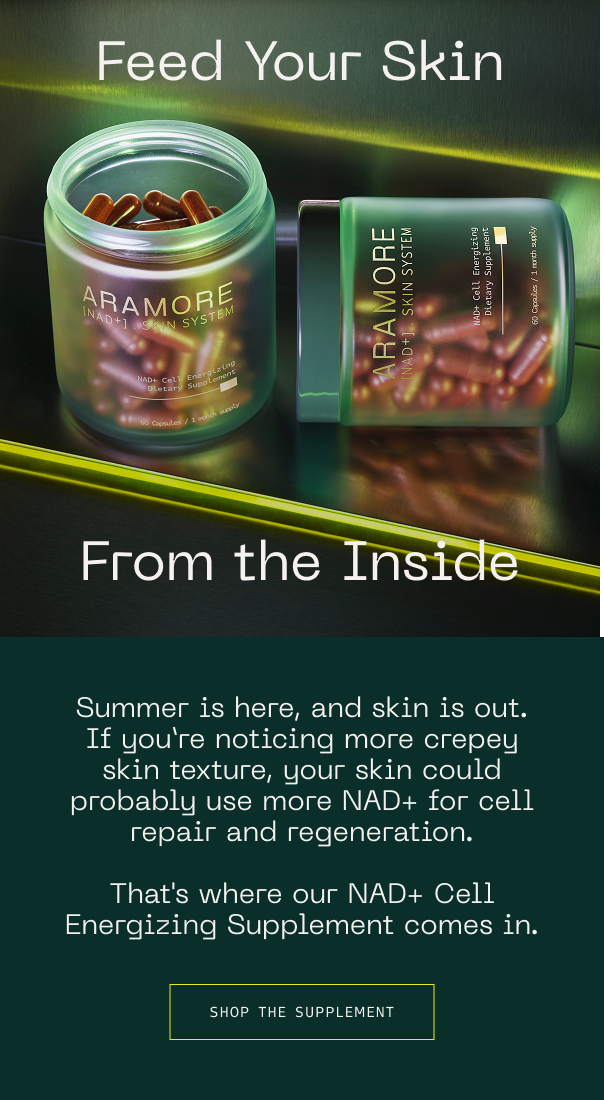 Feed your skin from the inside. Summer is here and skin is out. Shop the supplement