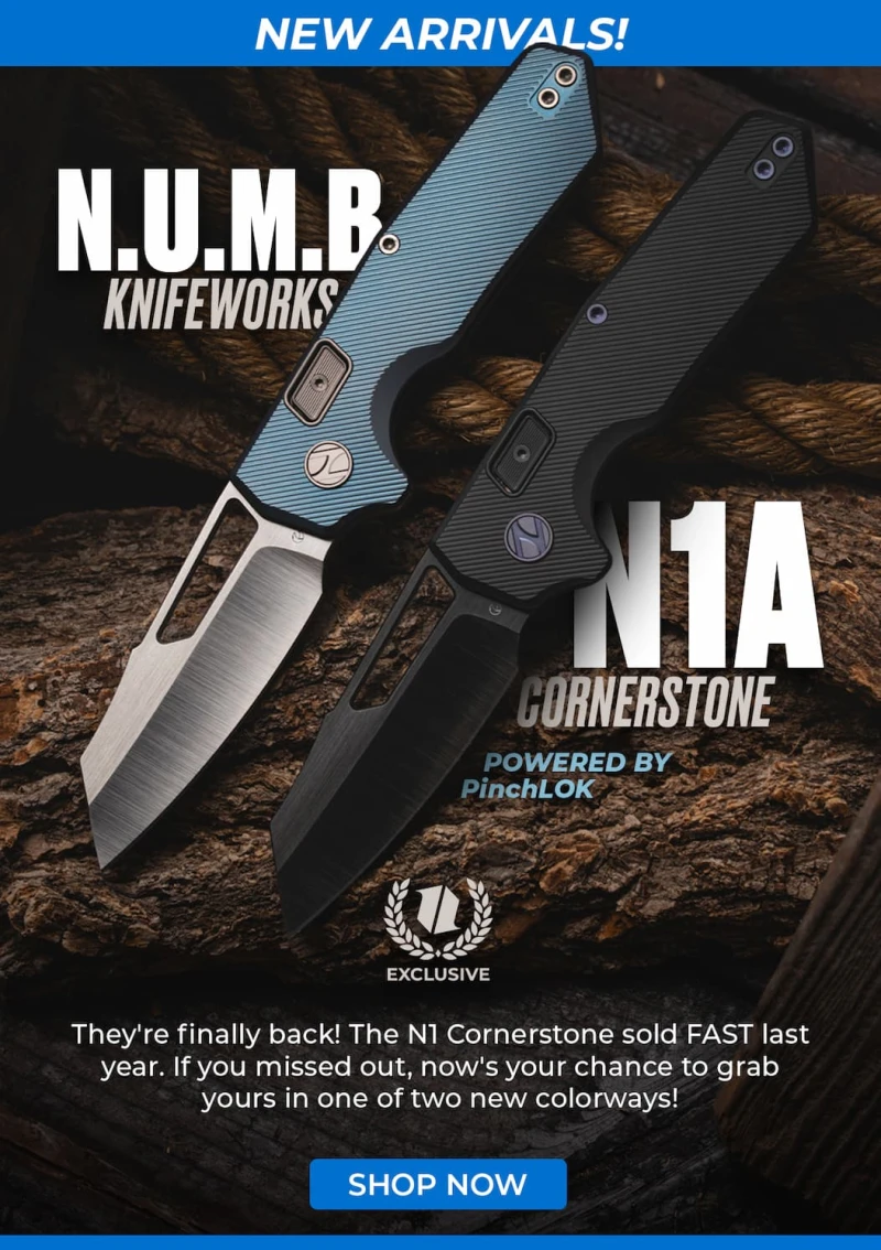 N.U.M.B. Knifeworks N1A Cornerstone