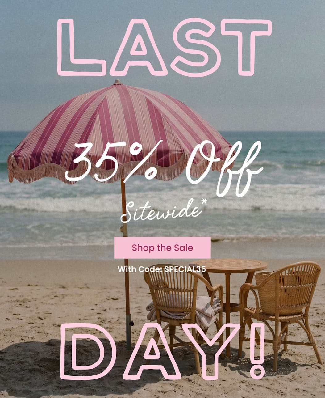 35% OFF SITEWIDE