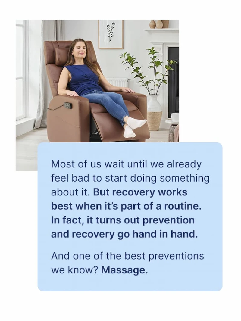recovery works best when it's part of a routine recovery works best when it's part of a routine