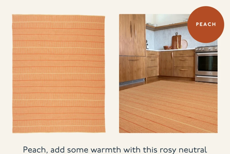 PEACH | Peach, add some warmth with this rosy neutral