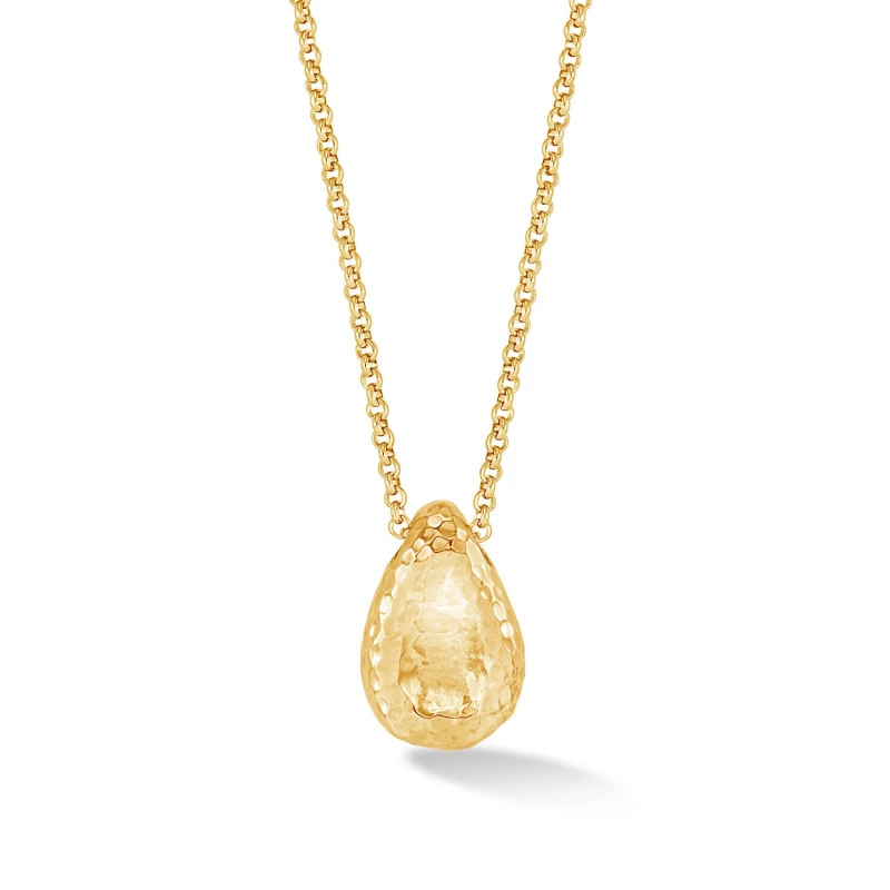 Image of Hammered Nomad Nuggets™ Pebble Pendant