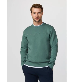 sweatshirt-with-green-logo