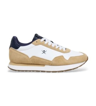 vector-plain-beige-leather-sneakers