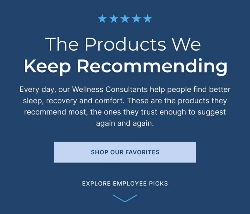 the products we keep recommending