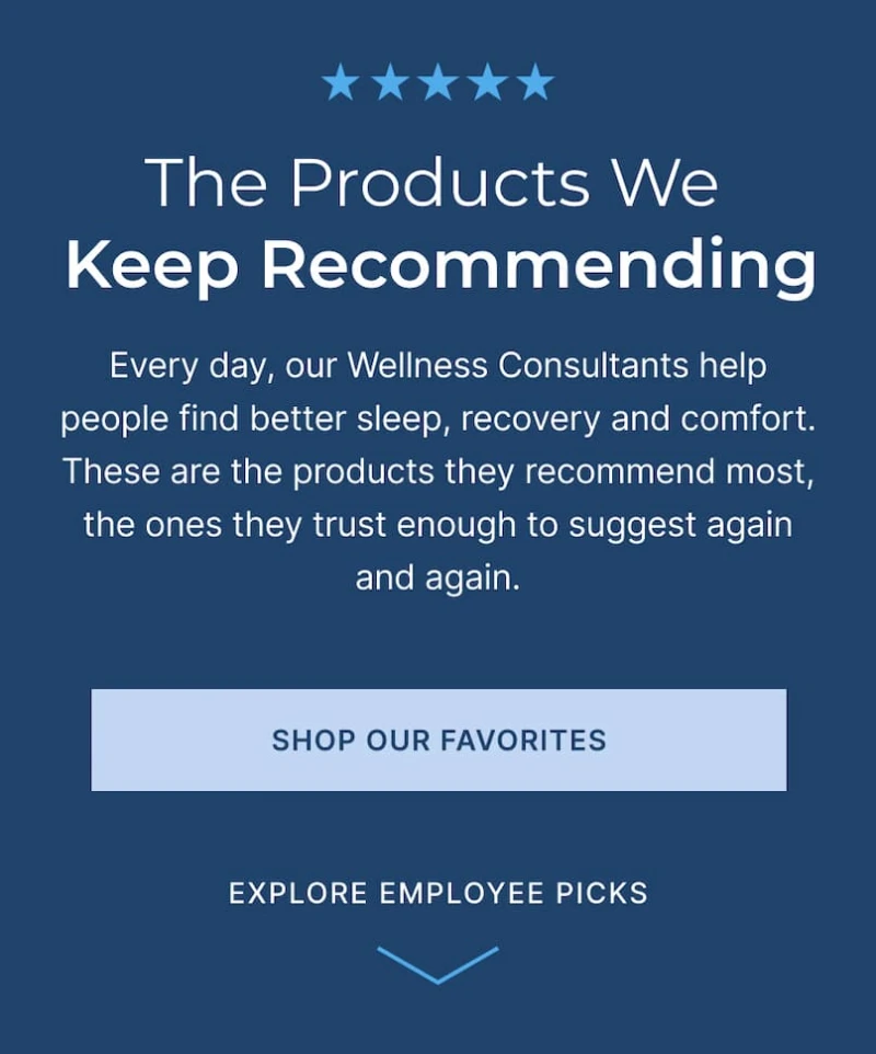 the products we keep recommending