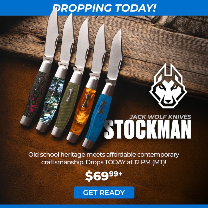 Dropping Today: Jack Wolf Knives Stockman