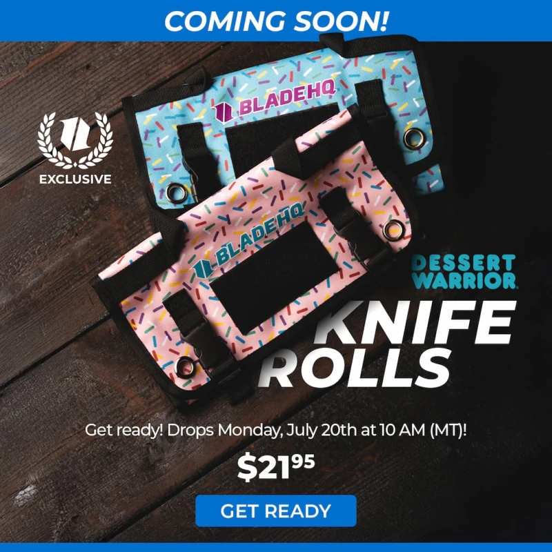Blade HQ Dessert Warrior Knife Rolls