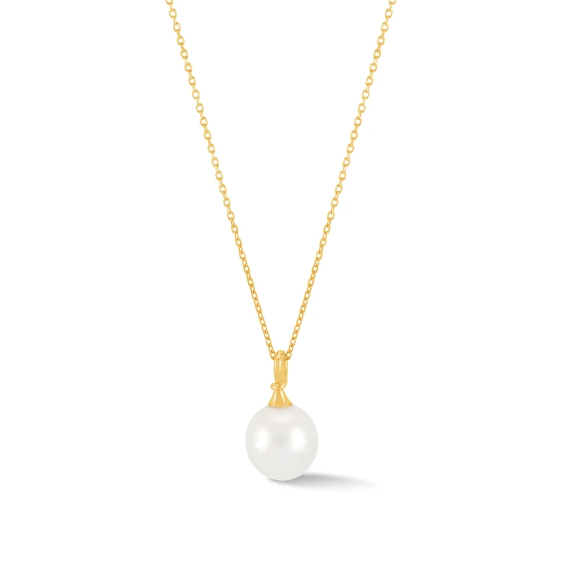 Image of 9k Gold & South Sea Pearl Waterfall Pendant