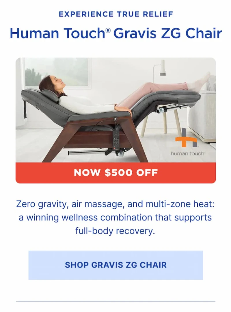 zero gravity and air massage for a winning wellness combination zero gravity and air massage for a winning wellness combination
