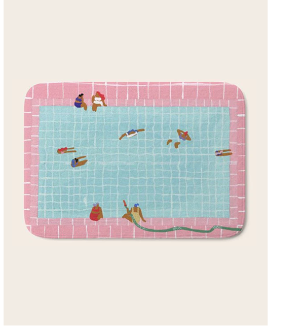 Aquarius Bath Mat