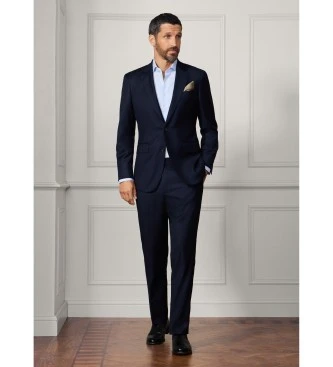 Traje Plain marino