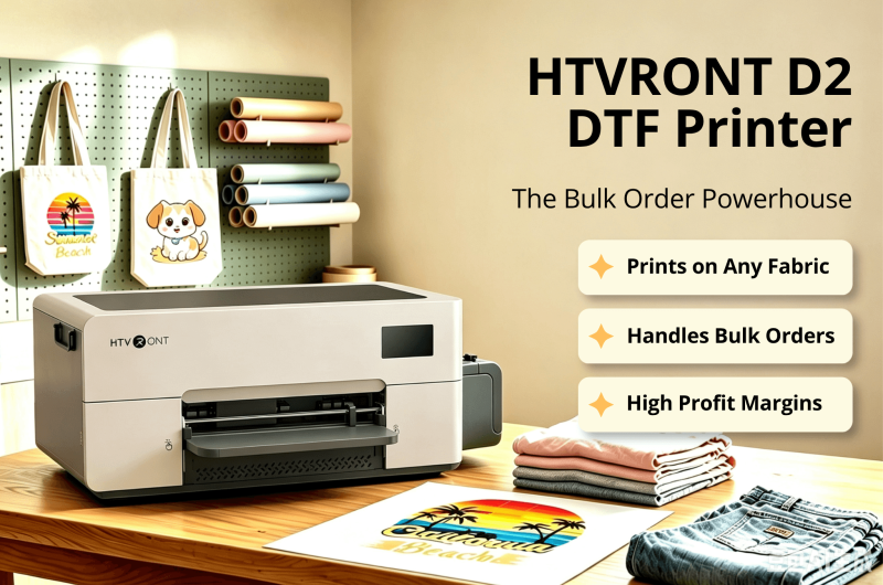 HTVRONT D2 DTF Printer $1000 off HTVRONT D2 DTF Printer $1000 off