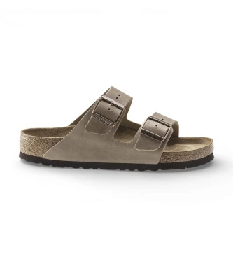 Sandalias de Piel Arizona (Ajuste Regular) marrón
